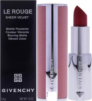 Immagine prodotto Givenchy Le Rouge Sheer Velvet Matte Lipstick N36 L Interdit di per donna 0.11 oz (Mirtillo rosso)