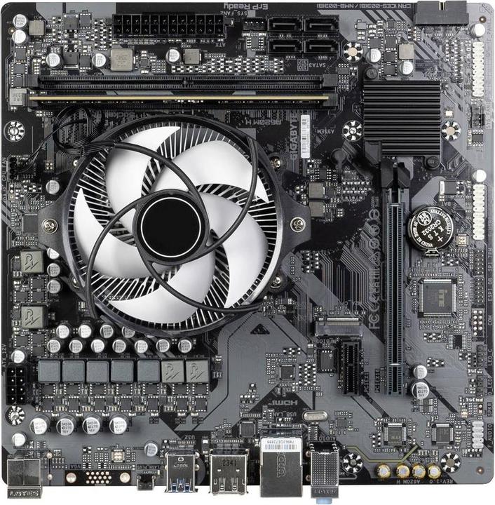 Produktbild Renkforce PC Tuning-Kit AMD Ryzen 5 8500G 5 GHz 16 GB DDR5-RAM Micro-ATX (AM5, AMD A620, mATX)