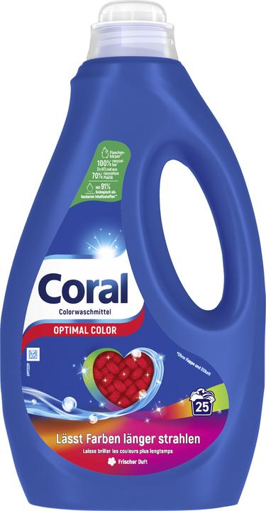 Coral Optimal Color (25 Waschgänge, Flüssig)