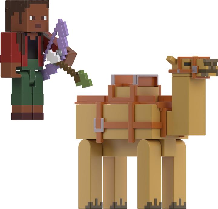 Produktbild Minecraft 3.25" Core Figure 2-PK Alex w/ Camel