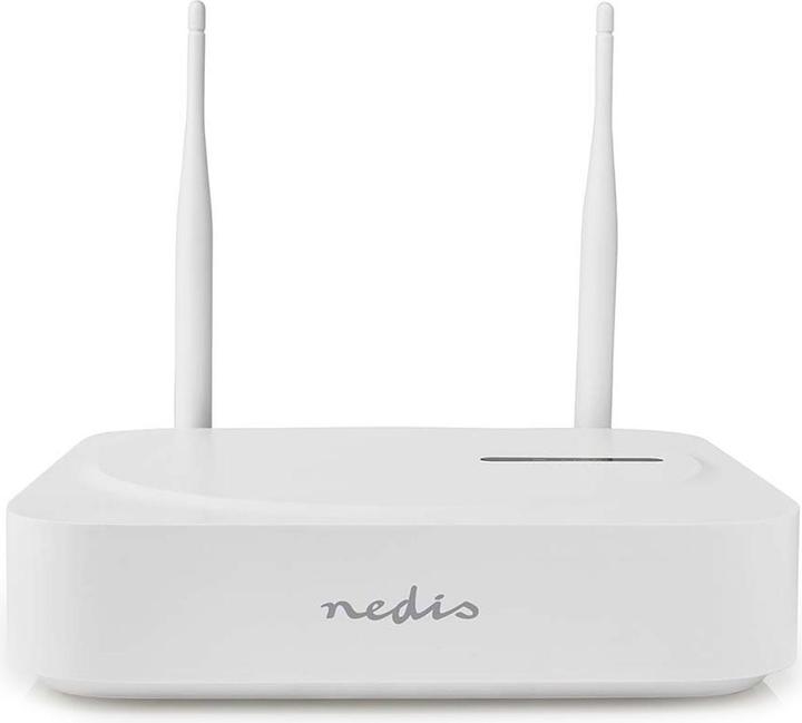 Produktbild Nedis SmartLife Drahtloses Kamerasystem 2X Kamera Full HD mit Nachtsicht, IP65, SLNVR201CWT (1920 x 1080 Pixels)
