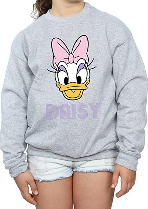 Produktbild Disney Mädchen Daisy Duck Gesicht Sweatshirt (152, 158)