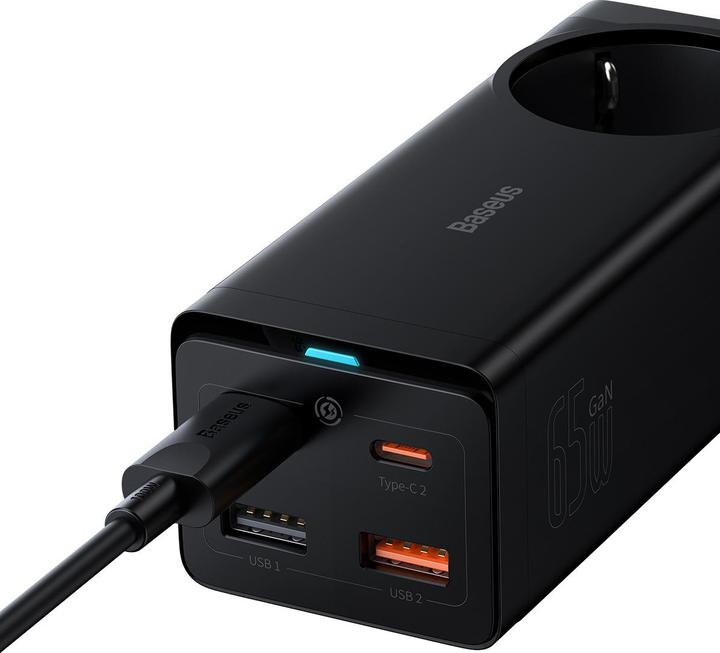 Actual product image Baseus GaN3 Pro Desktop Powerstrip (65 W)