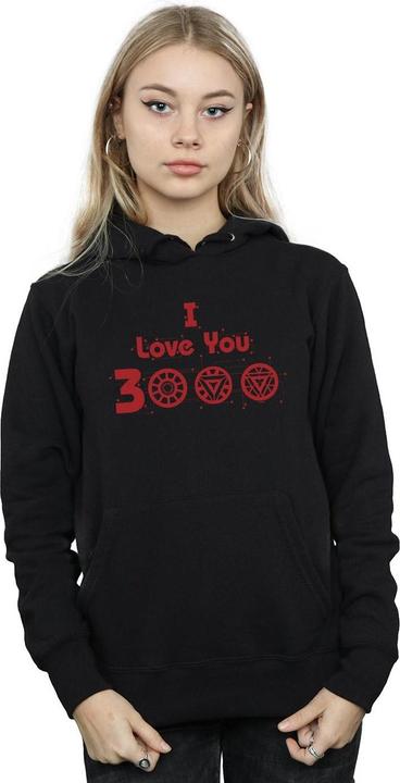 Image du produit - Sweat à capuche AVENGERS ENDGAME LOVE YOU CIRCUITS - Femme (L)