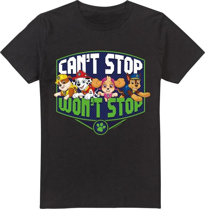 Immagine prodotto Paw Patrol Can't Stop Won't Stop Maglietta Uomo (XL)