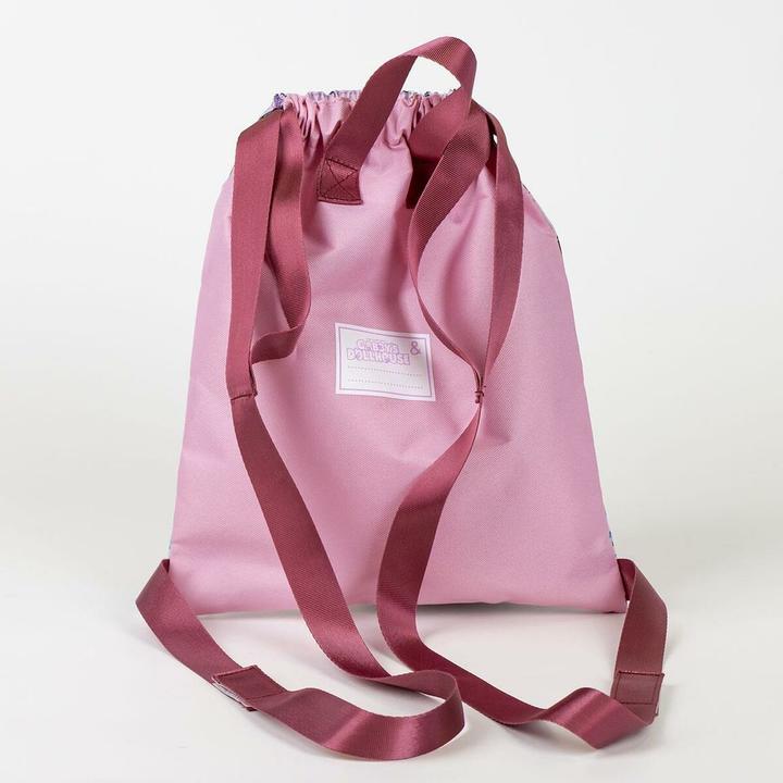 Actual product image Gabby's Dollhouse Backpack for children Pink 27 x 33 cm