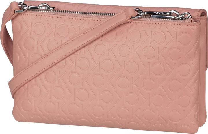 Produktbild Calvin Klein Umhängetasche Re-Lock Double Crossbody Emb Mono PSP23