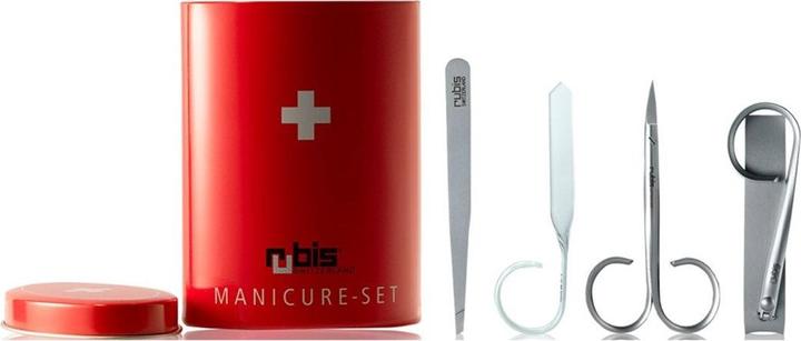 Produktbild Rubis Schweizer Box, 4-teilig, Inox, rot/weiss