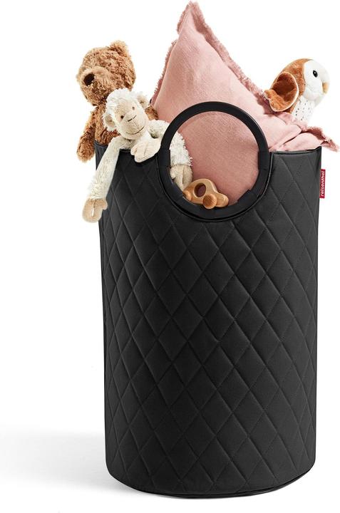Actual product image reisenthel Laundry Basket Frame Rhombus 30 l, Black (30 l)