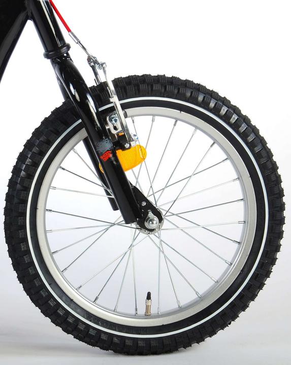 Actual product image Volare Step - Jongens en Meisjes - 16 inch - Zwart/Rood