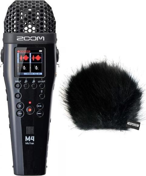 Actual product image Zoom M4 MicTrak 4-channel audio recorder with windscreen (Multitrack recorder)