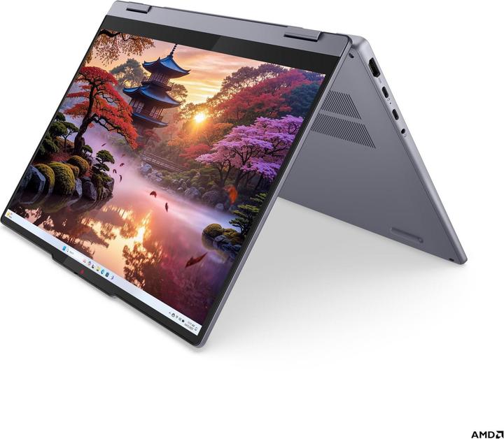 Image du produit Lenovo IdeaPad 5 2-in-1 14AKP10 Copilot+ PC AMD Ryzen AI 7 350 Hybrid (2-in-1) 35,6 cm (14") Touchsc (14", AMD Ryzen AI 7 350, 16 Go, 512 Go, DE)