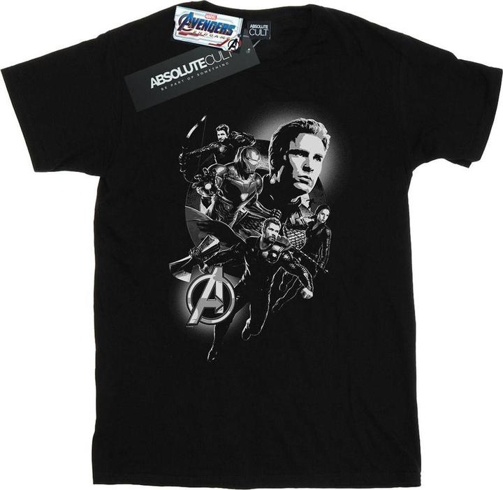 Produktbild Avengers Endgame Mono Heroes TShirt (M)