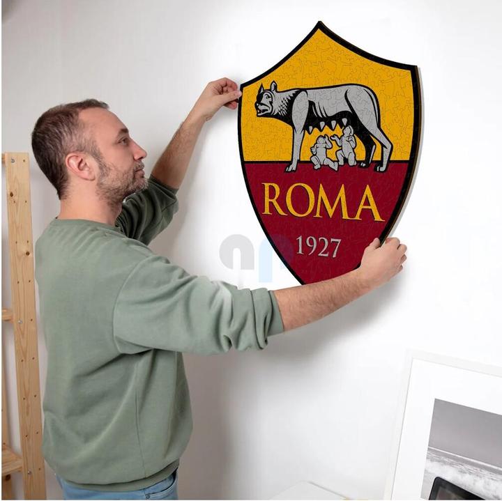 Immagine prodotto Iconic Logo AS Roma - puzzle in legno taglia S (150 pezzi) (150 pezzi)