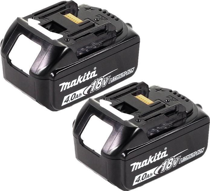 Produktbild Makita DLM 432 M2 Akku Rasenmäher 36 V ( 2x 18 V ) 43 cm Brushless + 2x Akku 4,0 Ah - ohne (Akkubetrieb)