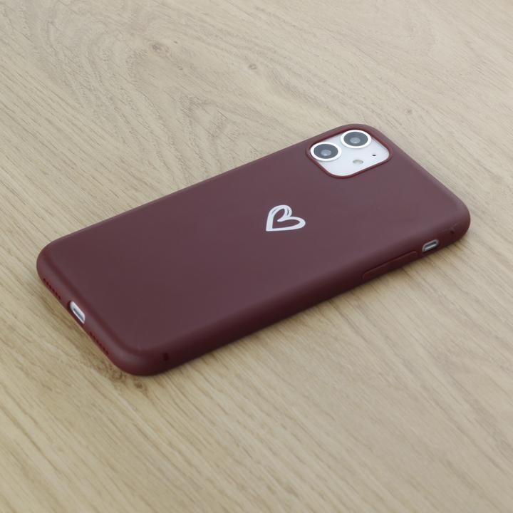 Actual product image PhoneLook Cover rubber heart (Apple iPhone 11)