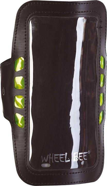 Produktbild Wheel Bee Running Armbag Night Hawk, 8 LED-Lichter, für Handy/ Schlüssel, Batt. 1xCR2032 inkl.