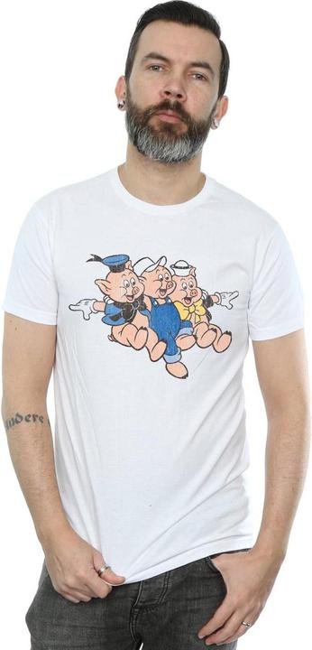 Image du produit Disney - T-shirt THREE LITTLE PIGS JUMP - Homme (L)