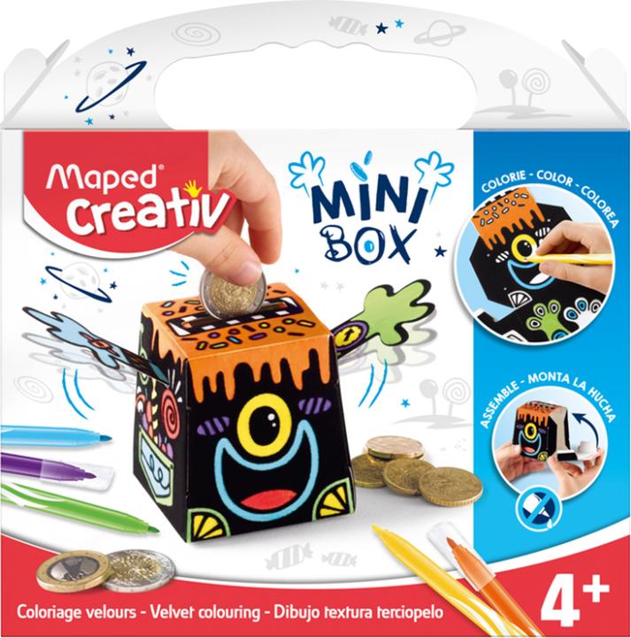 Actual product image Maped Craft set Mini Box money box 7 pieces (3 x 20 x 20 cm)