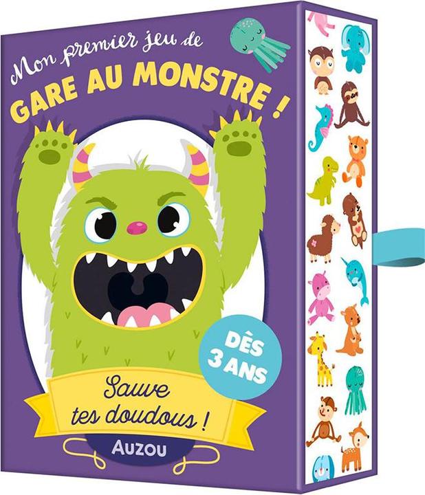 Image du produit Mon premier jeu de gare au monstre! Sauve tes doudous! (Français)