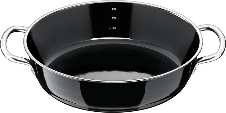 Produktbild Silit Schmorpfanne Servierpfanne 28cm Pfanne Professionell Induktion Silargan (28 cm, Bräter + Schmortopf)