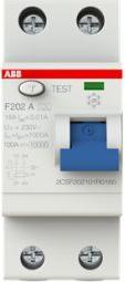 Actual product image ABB 2 Pole Type A Residential RCCBs, 16A F200, 10m
