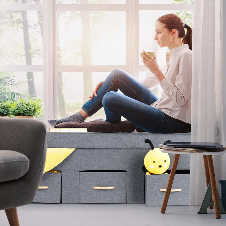 Actual product image Relaxdays Storage Bench (120 cm)