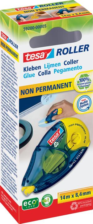 Produktbild tesa Kleberoller ablösbar, nachfüllbar