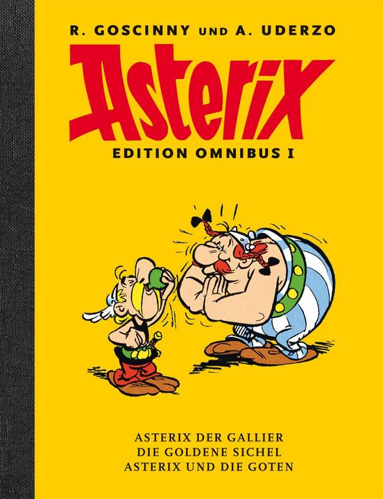 Actual product image Asterix Edition Omnibus I (German, René Goscinny, Albert Uderzo, 2024)