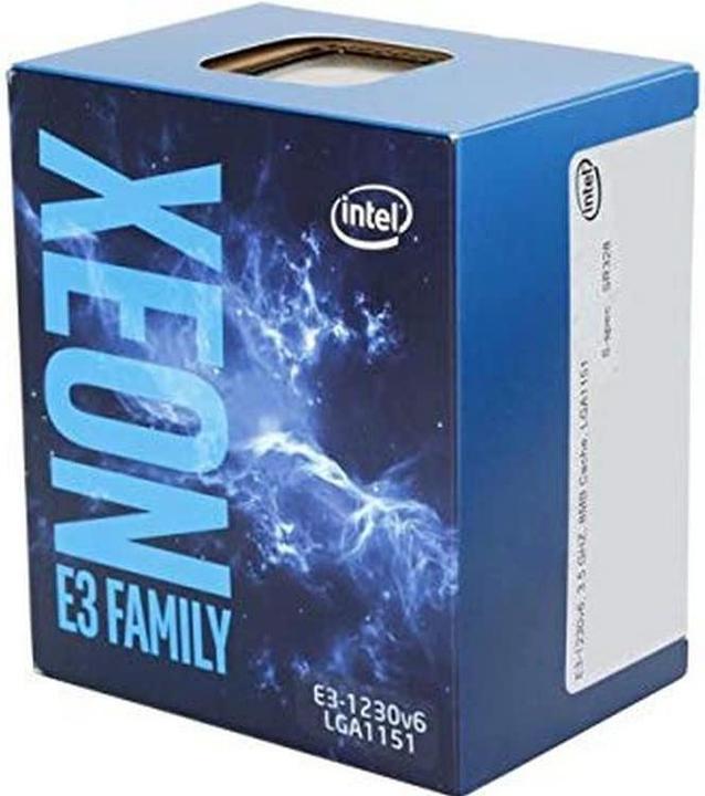Productafbeelding Intel Xeon Quad Core E3-1230v, 3,5GHz, Kaby (LGA 1151, 3.50 GHz, 4 -Core)
