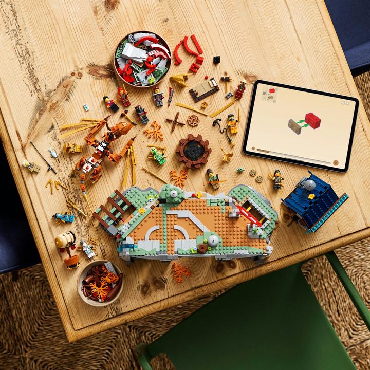 Actual product image LEGO Tournament temple city (71814, LEGO Ninjago, LEGO Rare Sets)