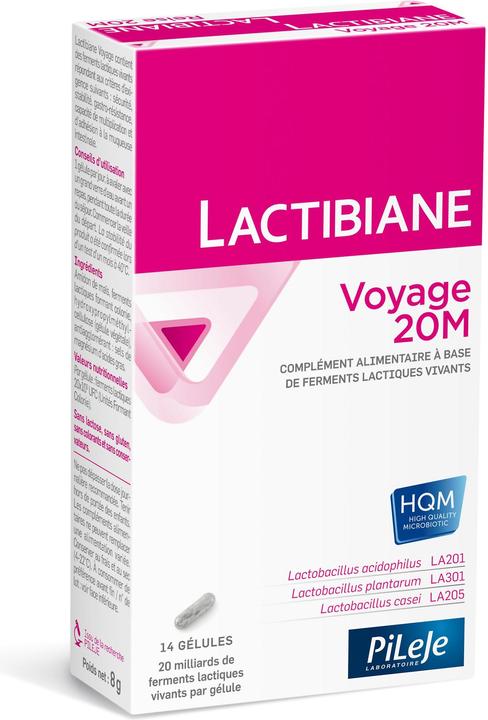 Immagine prodotto Lactibiane Viaggio 20M (14 Pezzo/i, Pillole, 22 g)