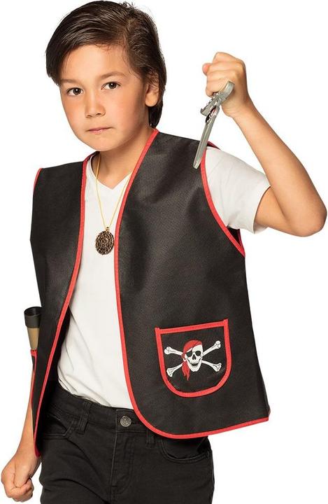 Actual product image Boland Piratenweste für Kinder (110, 116, 122, 128, 115 A, 120 B, 125 B)