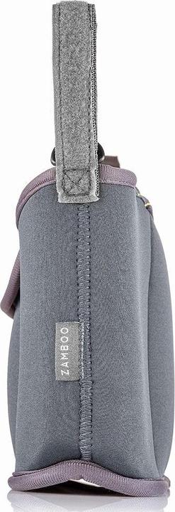 Actual product image Zamboo Neoprene pram bag organiser for prams and pushchairs - dark grey