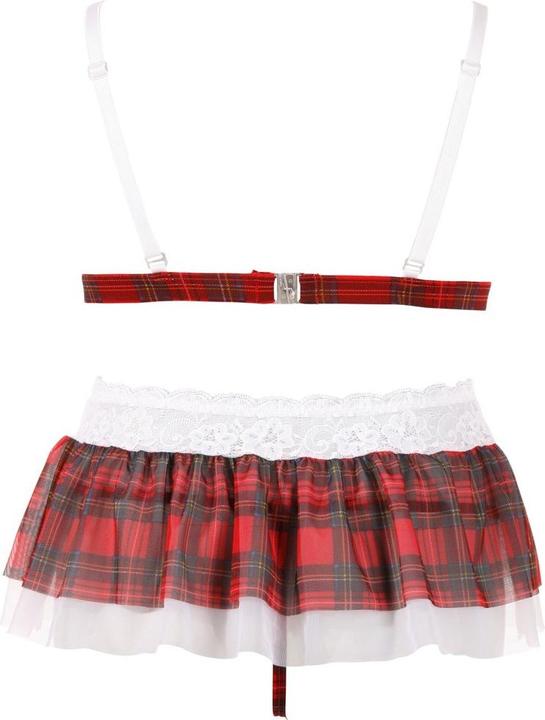 Immagine prodotto Cottelli Collection Top e gonna check (S)