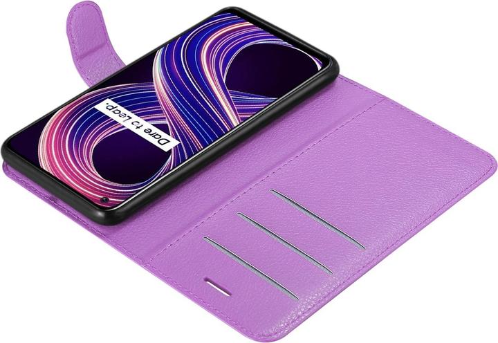 Productafbeelding Cadorabo Boek Stand Case voor Realme 8 5G / V13 / Q3 / Q3i / Narzo 30 5G (Realme Narzo 30 5G, Realme V13, Realme Q3i 5G)