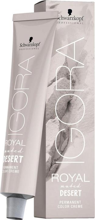 Actual product image Schwarzkopf Igora Royal Muted Desert 7-24 Medium Blonde Ash Beige 60 (7-24 Medium Blond Ash Beige)