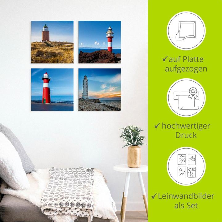 Actual product image Artland Lighthouse by the sea C9AU (40x40 cm)