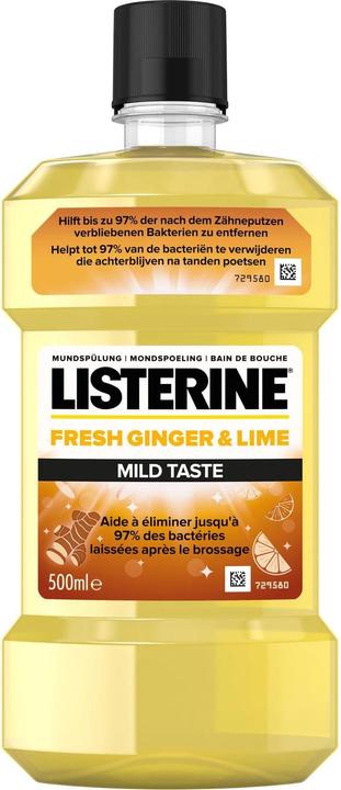 Produktbild Listerine Ginger Lime (500 ml, Mundspülung)