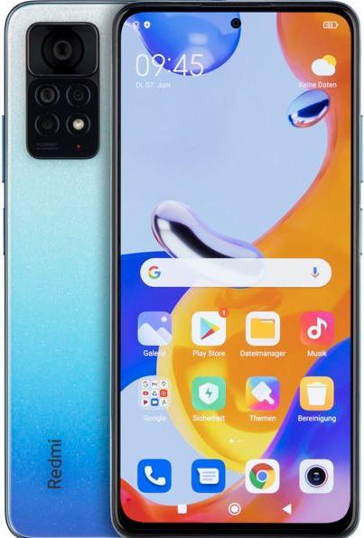 Actual product image Xiaomi Redmi Note 11 Pro (128 GB, Star Blue, 6.67", Hybrid Dual SIM, 108 Mpx, 4G)