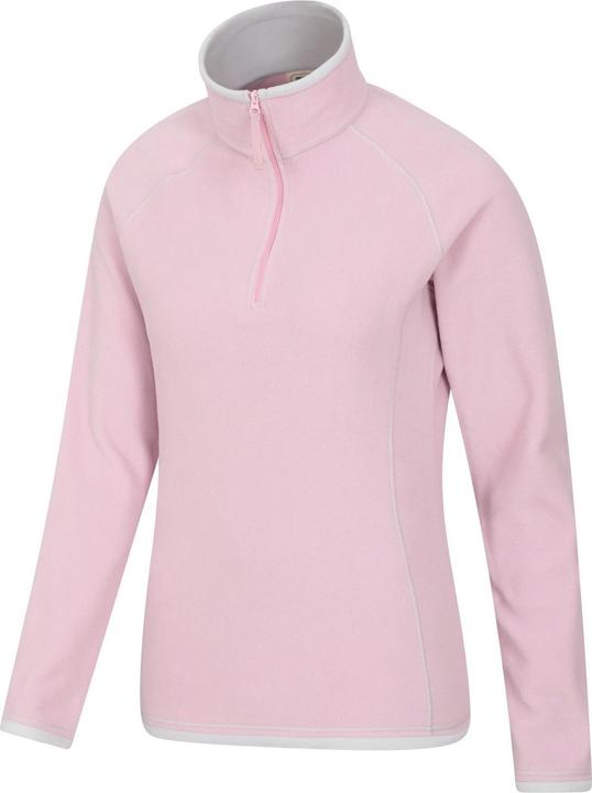 Actual product image Mountain Warehouse Womens/Ladies Montana Half Zip Fleece Top (44 D)