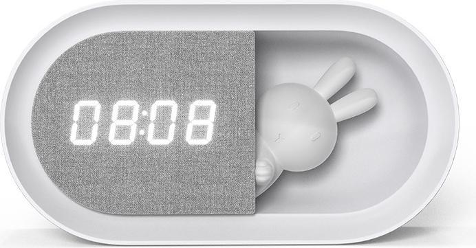 Actual product image Forever Light Alarm clock with LED Bunny night light PURE FNL-05 INGRID white long