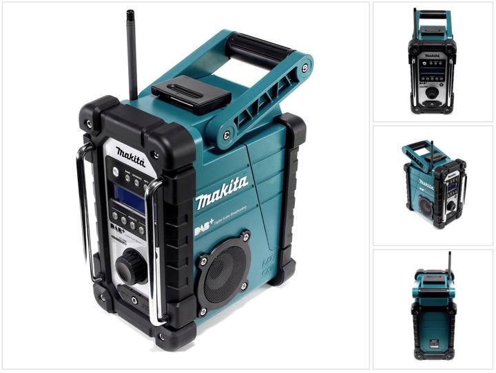 Image du produit Makita DMR 110 Radio de chantier sans fil 7,2 V - 18 V (DAB+ DAB, DAB, FM)