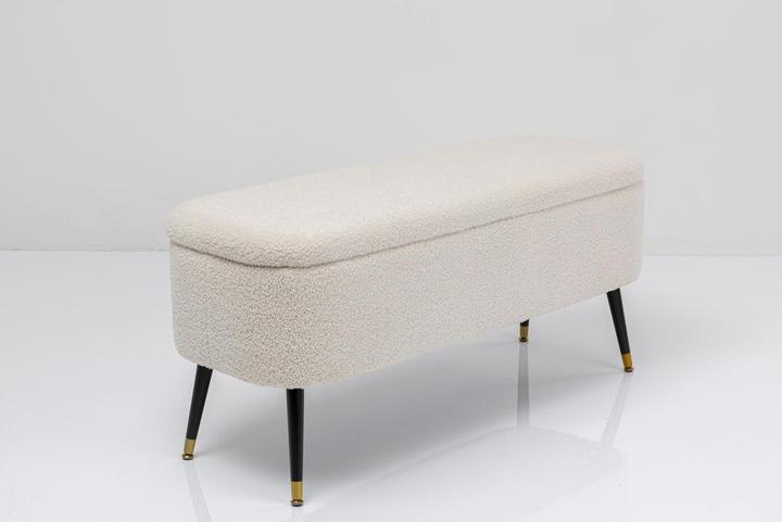 Actual product image Kare Design Chest Bench Rico White (109 cm)