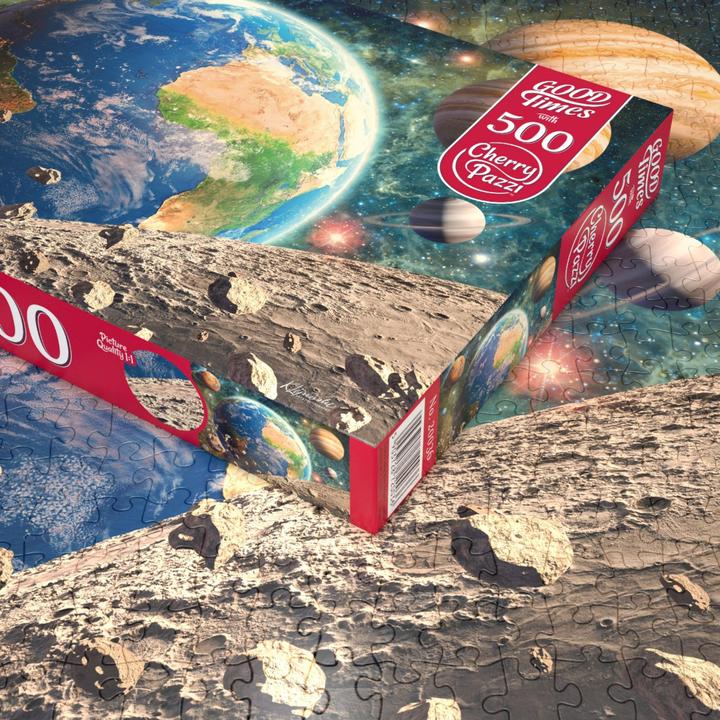 Productafbeelding Cherry Pazzi Puzzel 500 stukjes - Maanzicht (500 onderdelen)