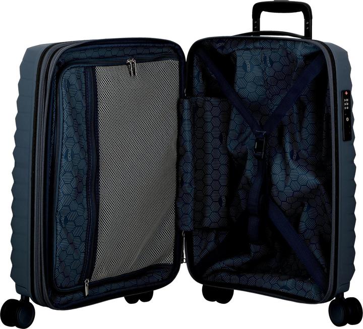 Image du produit Jump Xwave 4 roues trolley cabine 55 cm avec soufflet extensible (35 l, Bagage à main (jusqu'à 50l))