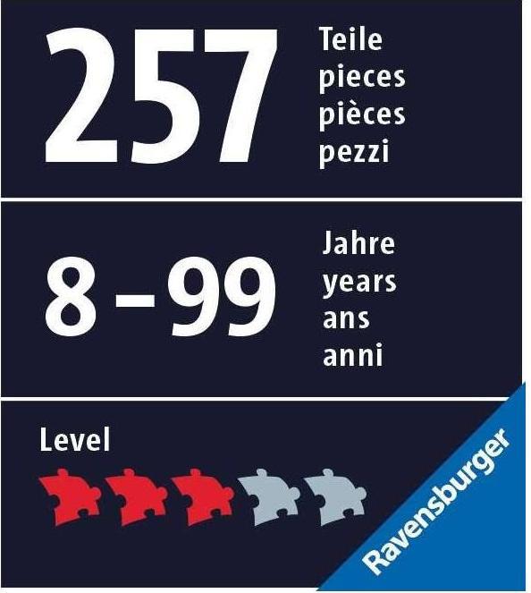 Image du produit Ravensburger Maison en pain d'épices la nuit (216 pièces)