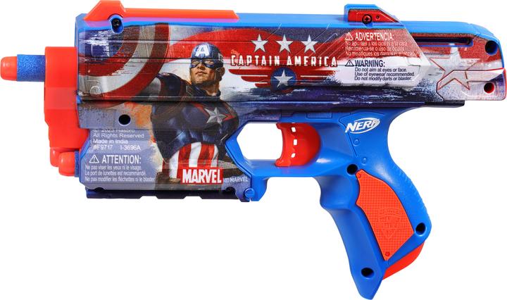 Actual product image Nerf Captain America
