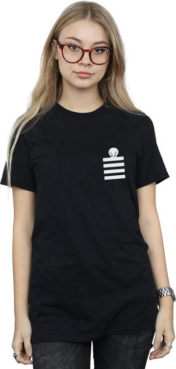 Produktbild Looney Tunes Tweety Pie Striped Faux Pocket TShirt (S)