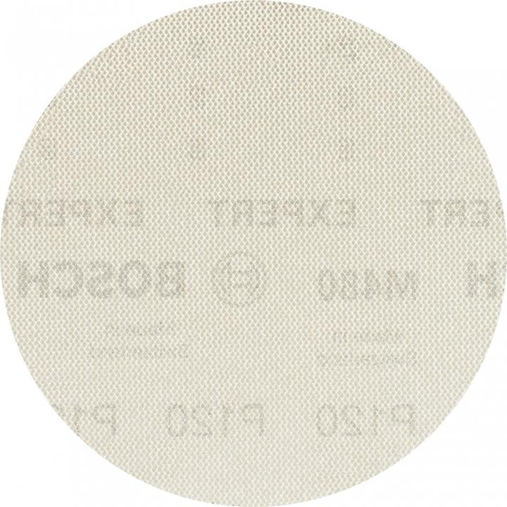 Bosch Professional Zubehör EXPERT M480 Schleifnetz für Exzenterschleifer, 125 mm, G 120, 5 Stück (120)